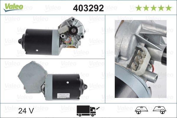 Motor stergator 403292 VALEO
